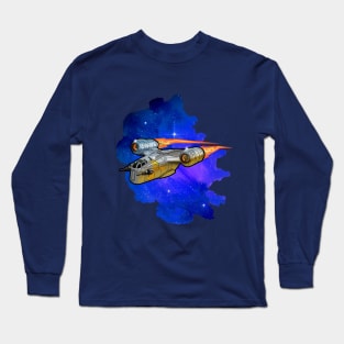 Galaxy space ship Long Sleeve T-Shirt